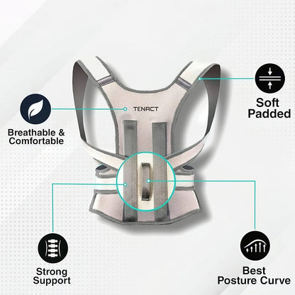 Breathable and Adjustable Posture Corrector Belt for Men and Women