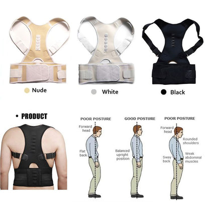 Breathable and Adjustable Posture Corrector Belt for Men and Women
