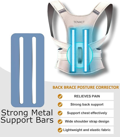 Breathable and Adjustable Posture Corrector Belt for Men and Women